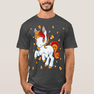 Unicorn Candy Mais Halloween Einhorn Kostüm Candi T-Shirt