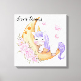 Unicorn Canvas Print Leinwanddruck