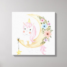 Unicorn Canvas Print Leinwanddruck