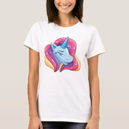 Unicorn-Cartoon T-Shirt