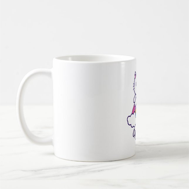 Unicorn Cat Kaffeetasse (Links)