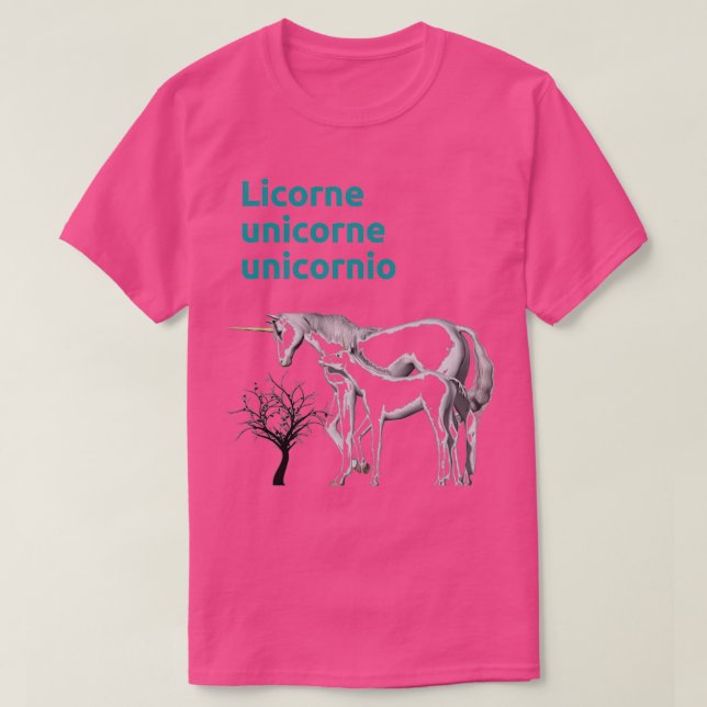 Unicorn ClassicCopy Copy Kopieren 1 T-Shirt (Design vorne)
