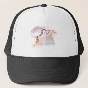 Unicorn Clipart Rainbow Fairytale Truckerkappe