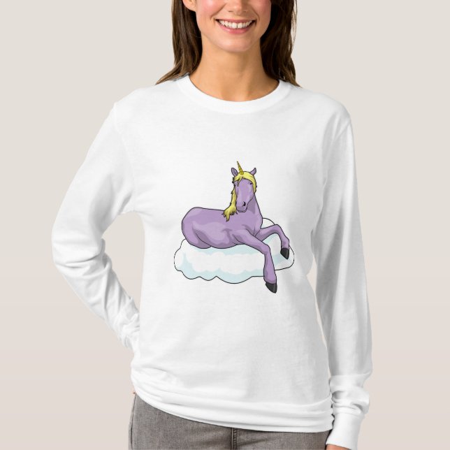 Unicorn Cloud T-Shirt (Vorderseite)