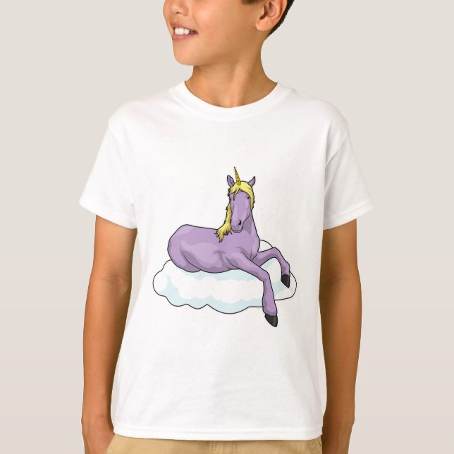 Unicorn Cloud T-Shirt (Vorderseite)