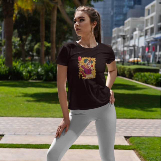 Unicorn Clown Halloween T-Shirt (Von Creator hochgeladen)