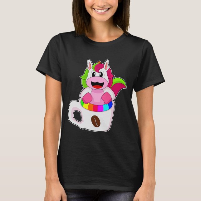 Unicorn Coffee Coffee mug T-Shirt (Vorderseite)