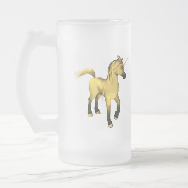 Unicorn-Colt-mattierte Tasse (Links)