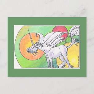 Unicorn Cycle - Spring ©1999 Postkarte