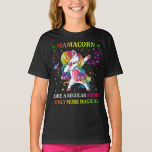 Unicorn Dabbing Sistercorn wie eine Schwester nur T-Shirt