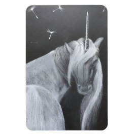 Unicorn & Dandelion flexible magnet