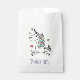 Unicorn Danke, dass Sie die Tasche bevorzugen Geschenktütchen