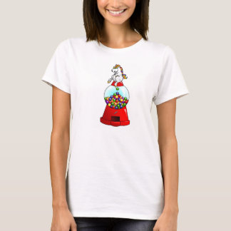 Unicorn, der Gumballs kackt T-Shirt