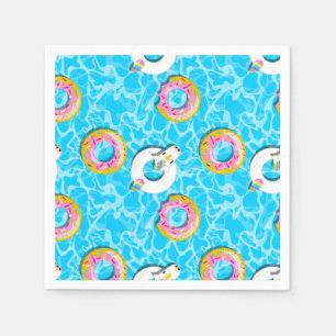 Unicorn & Donut Floaty Serviette