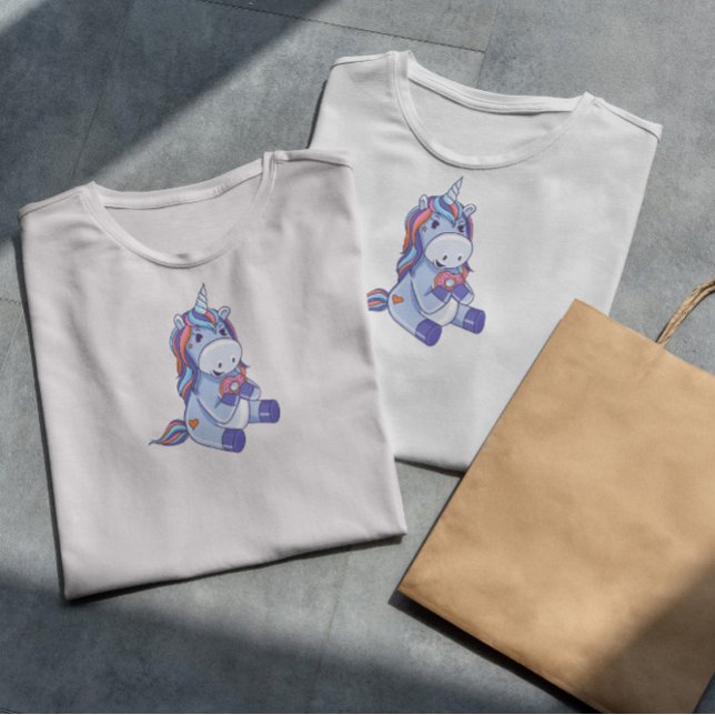 Unicorn Donut T-Shirt (Von Creator hochgeladen)