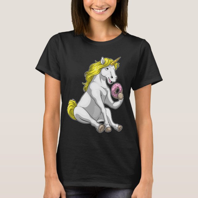Unicorn Donut T-Shirt (Vorderseite)