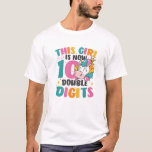 Unicorn Double Digits 10Th Birthday Girl 10Th Birt T-Shirt<br><div class="desc">Unicorn Double Digits 10Th Birthday Girl 10Th Birt</div>