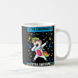 Unicorn-Down-Syndrom Bewusstsein für zusätzliches Kaffeetasse