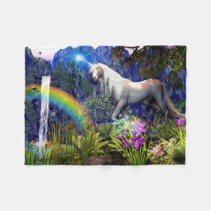 Unicorn Dream Fleece Blanket von DreamFlame 5D