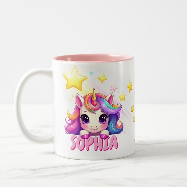 Unicorn Dreams Tasse (Links)