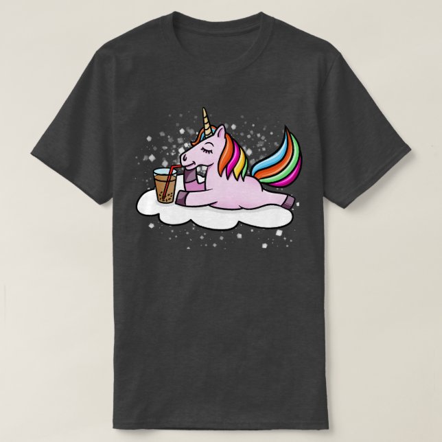 Unicorn Drink Boba Milk Tee (Design vorne)
