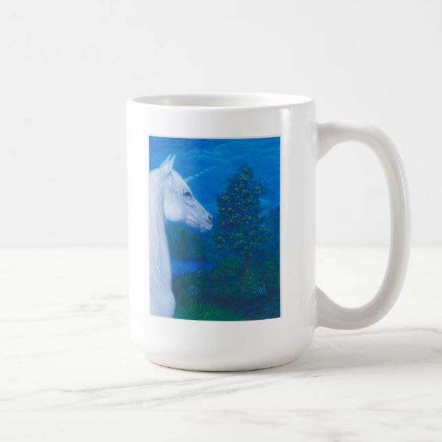 Unicorn durch die See-Tasse Kaffeetasse (Rechts)
