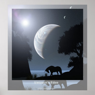 Unicorn-Eden Poster