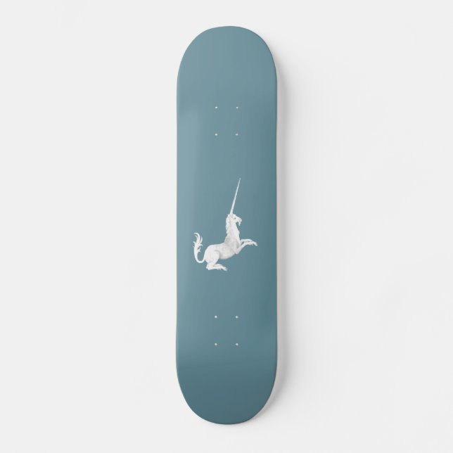 Unicorn - Einhorn Skateboard (Vorderseite)
