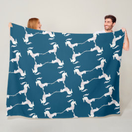 Unicorn – Einhorn – Unicorns – Einhörner Fleecedecke