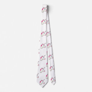 unicorn emoji menswees mennecktie Krawatte