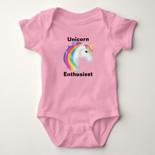 Unicorn-Enthusiast Baby Strampler