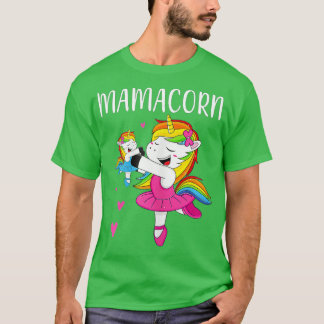 Unicorn Erwachsene Mamacorn Mama Mütter T-Shirt