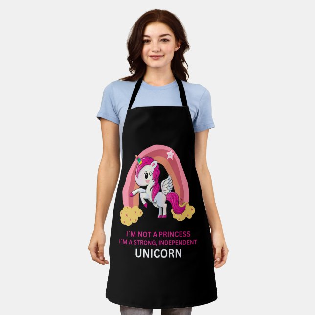 Unicorn Fan Club, Einhornliebhaber, Kanufahrer Schürze (Getragen)