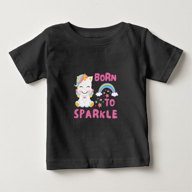 Unicorn Fan Club Magical Kids Baby T-shirt (Vorderseite)
