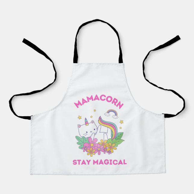 Unicorn Fan Club Schürze (Vorderseite)