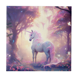 Unicorn Fantasy Art Fliese