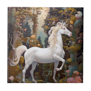 Unicorn Fantasy Art Fliese