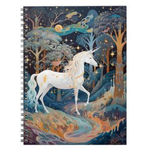 Unicorn Fantasy Art Notizblock