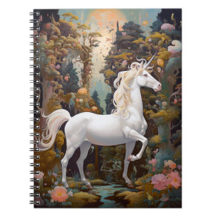 Unicorn Fantasy Art Notizblock