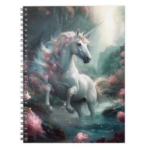 Unicorn Fantasy Art Notizblock