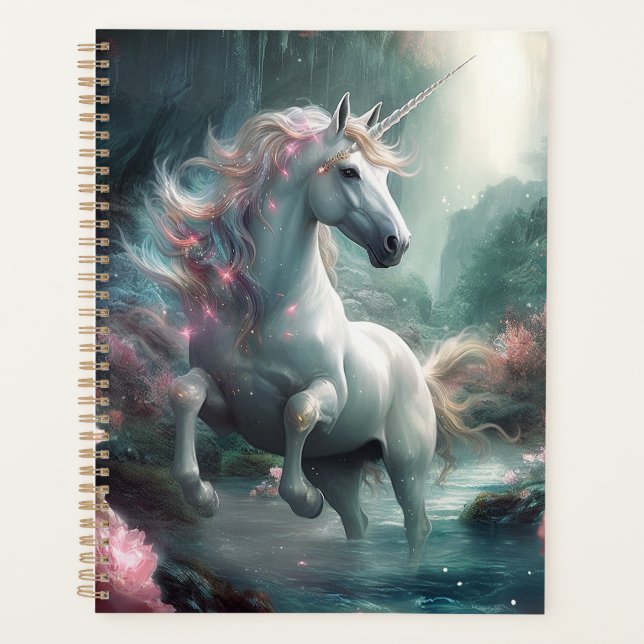 Unicorn Fantasy Art Planer (Vorderseite)