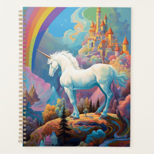 Unicorn Fantasy Art Planer
