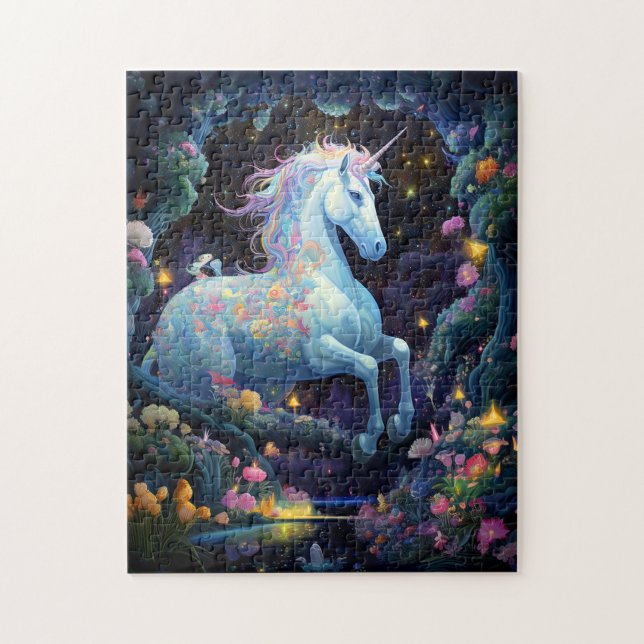 Unicorn Fantasy Art Puzzle (Vertikal)