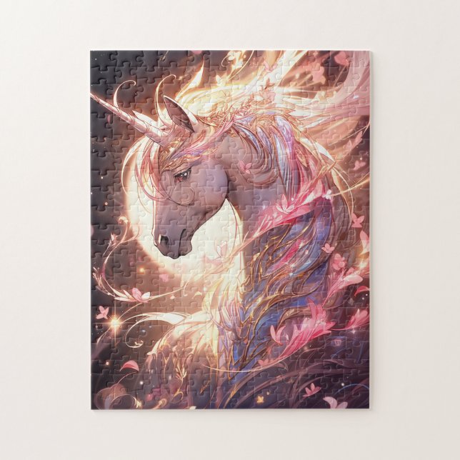 Unicorn Fantasy Art Puzzle (Vertikal)