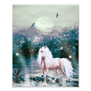 Unicorn Fantasy Fotodruck