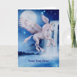 Unicorn Fantasy Horse Foto Card Karte