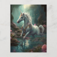 Unicorn Fantasy Kunst, Dichtung und Musik