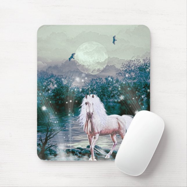 Unicorn Fantasy Mousepad (Mit Mouse)