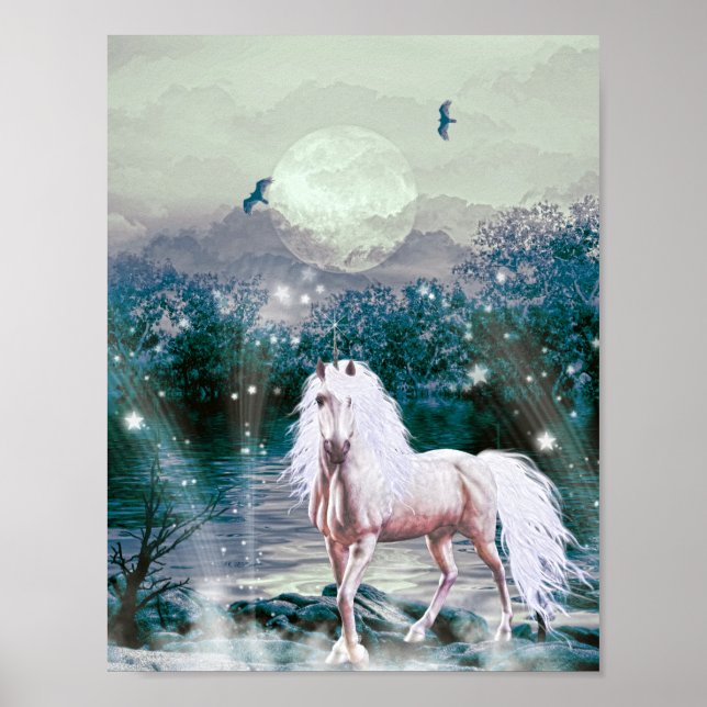Unicorn Fantasy Poster (Vorne)