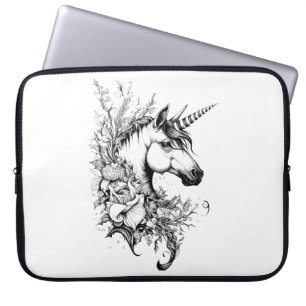 Unicorn Fantasy Wild Animal Illustration Kunst, Di Laptopschutzhülle